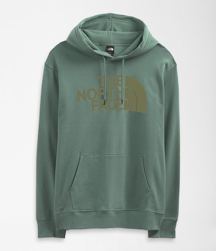 Sudadera Con Capucha The North Face Hombre B Half Dome Pullover Verde - Peru 38167RTZE